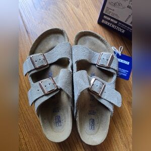 Birkenstock taupe 36 soft footbed
